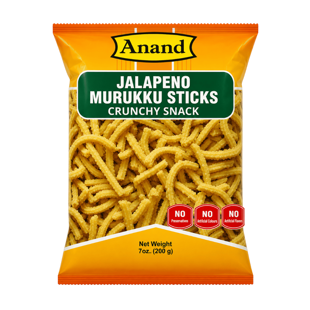 Anand Jalapeno Murukku Sticks 200 g buy online USA - 1